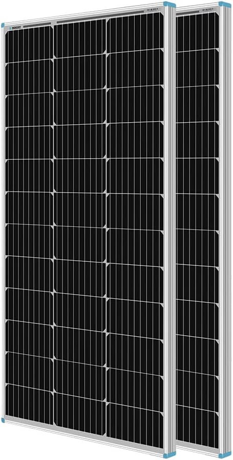 12 Volt 100 Watt Monocrystalline Solar Panel P653