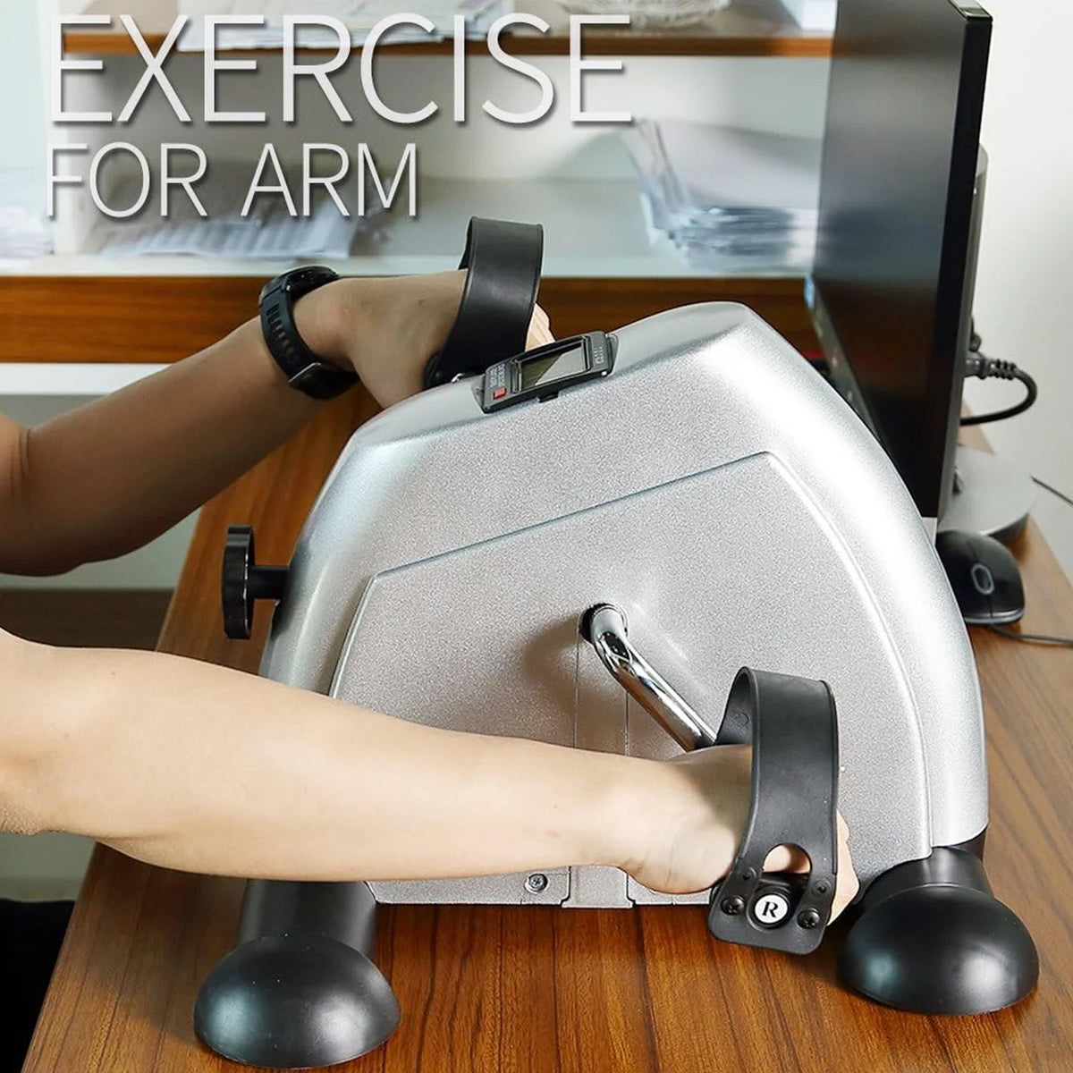 Mini Exercise Bike with LCD Screen J969339