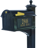 Black Mailbox Side Plaques P478014