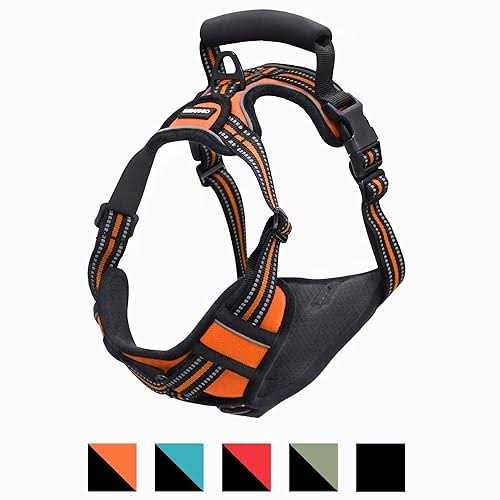 Padded Reflective Dog Harness J4800