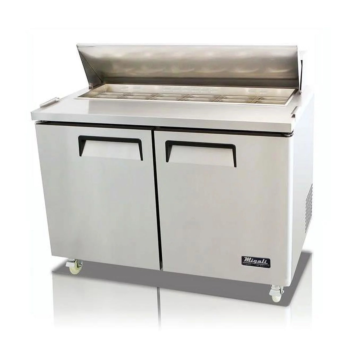 Stainless Steel Refrigerated Counter & Sandwich Preparation Table D6800