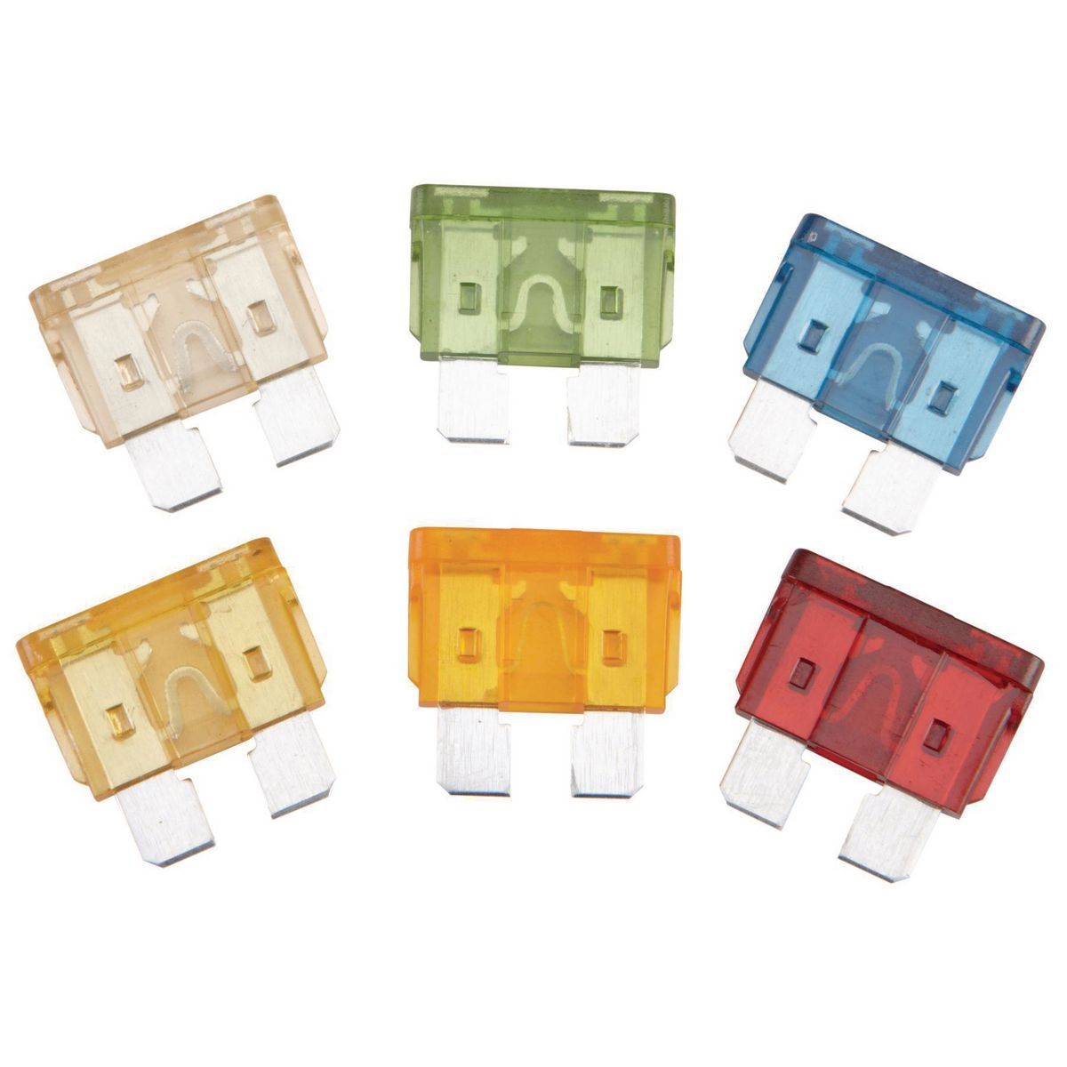 Standard Blade Fuse Assortment, 60-Piece K805290