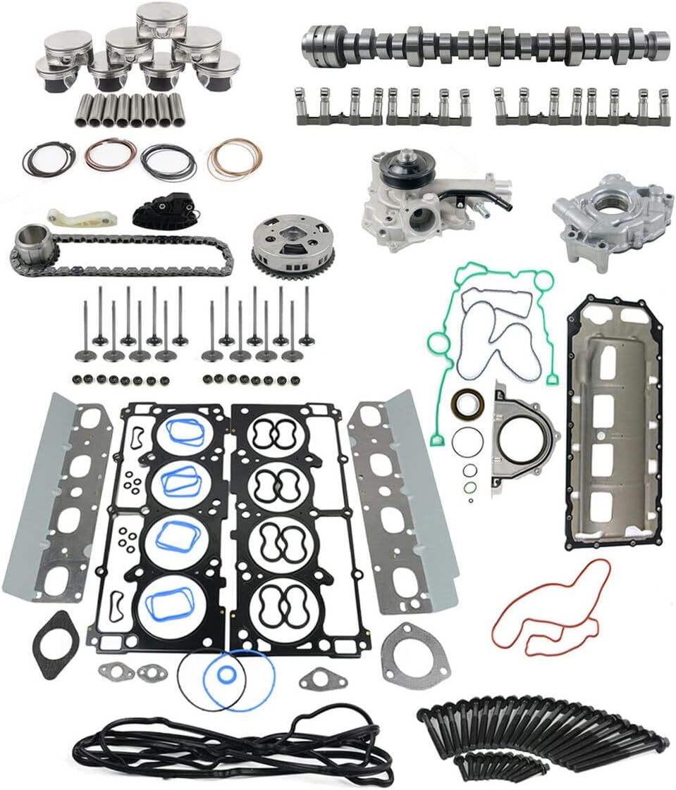 Camshaft Lifter Kit with Water Pump Timing Chain Kit for Dodge Ram 1500 5.7L V8 HEMI 2009-2019 X605760