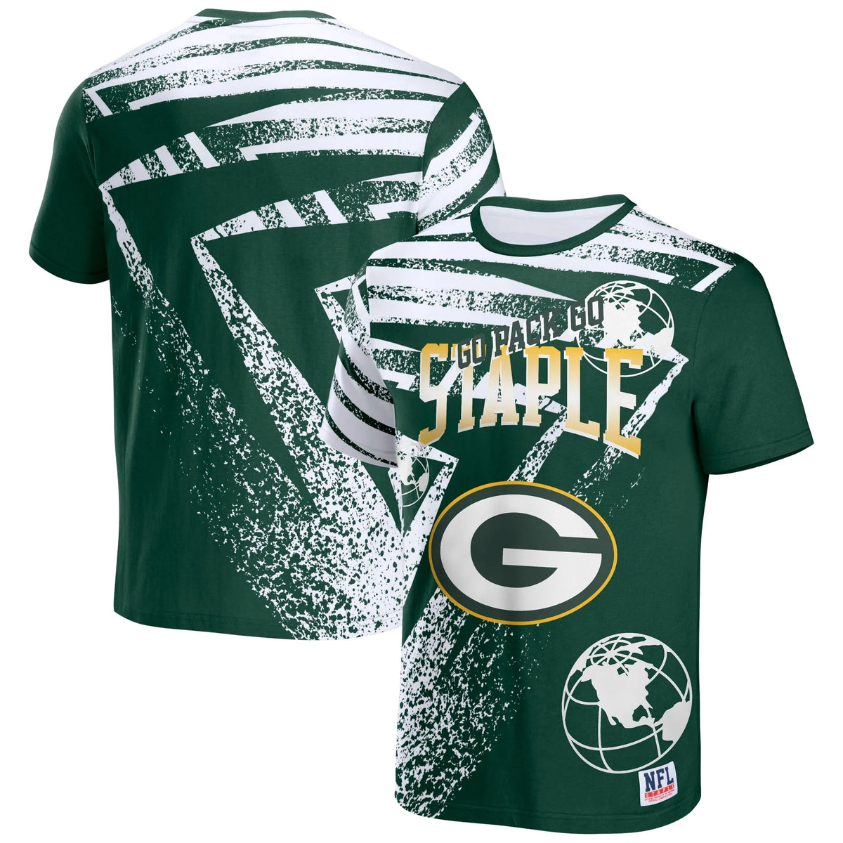 Men's Green Bay Packers All Over Print T-Shirt C226360