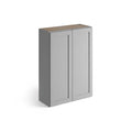 27-in W x 36-in H x 12-in D Proper Gray Birch Door Wall Stock Cabinet G60988