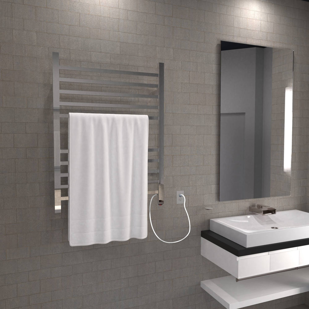 Polished Square Towel Warmer P549043