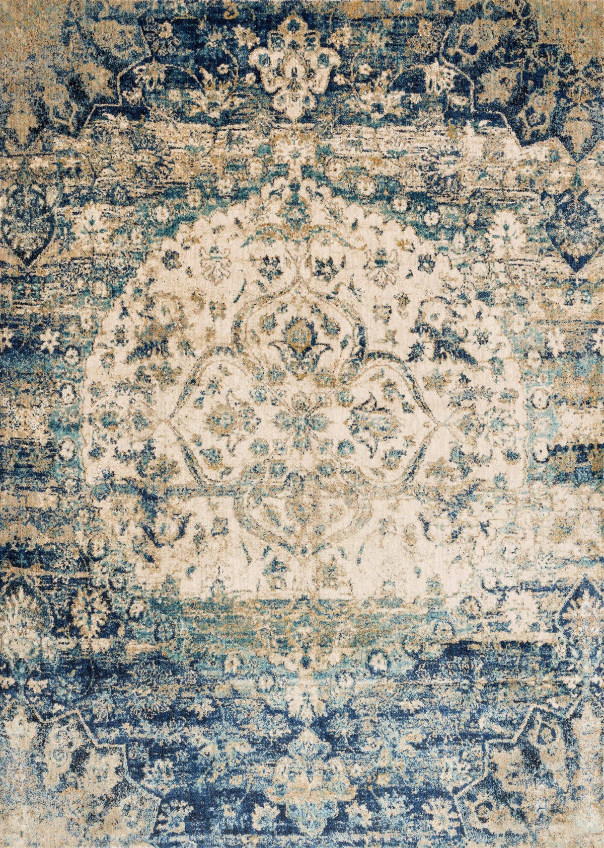 Blue Ivory Rug K905507
