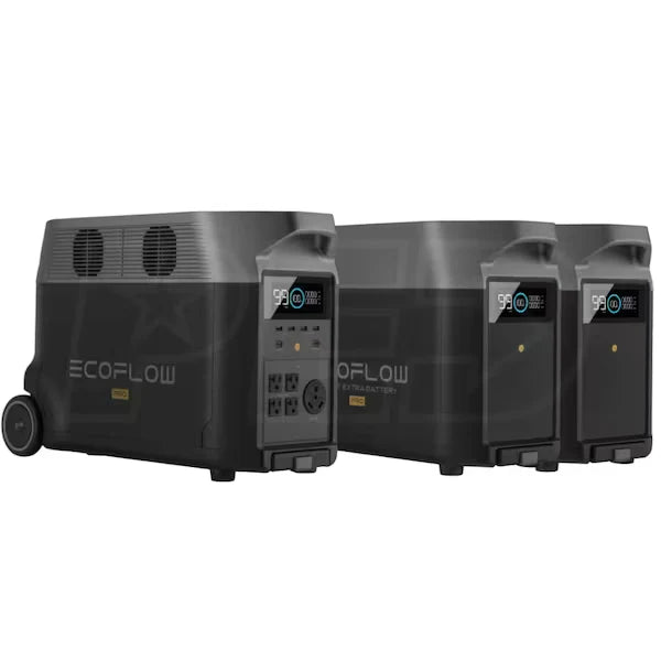 Portable Power Station with 2 Extra Battery K7103