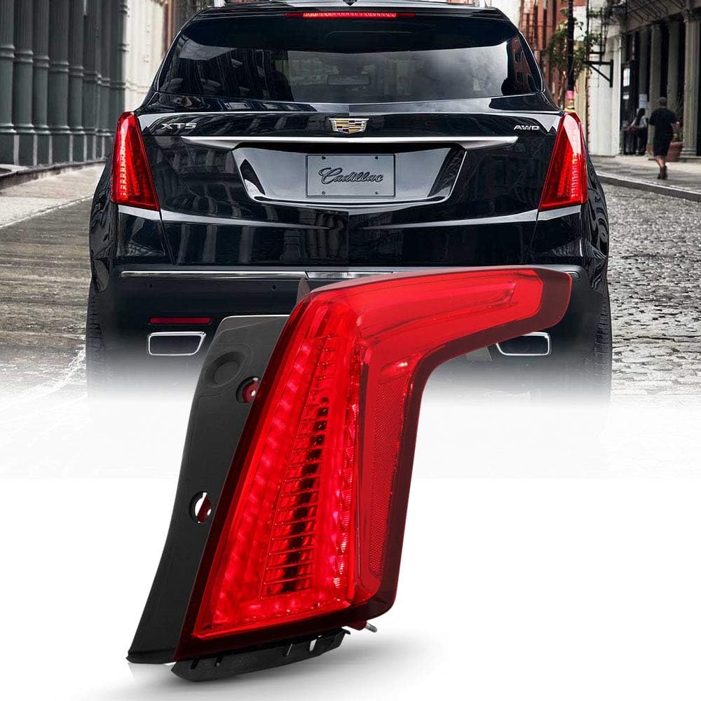 All Red Lens LED Tail Light Brake Lamp Assembly Replacement Right Passenger Side K20962