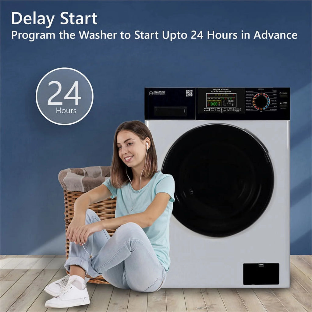 110V 18 lbs Combo Washer Dryer Z224136