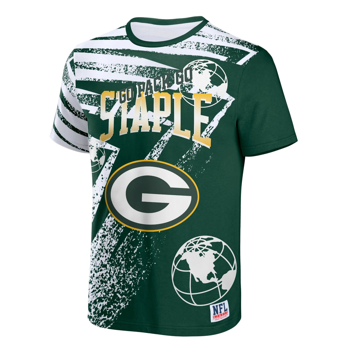 Men's Green Bay Packers All Over Print T-Shirt C226360