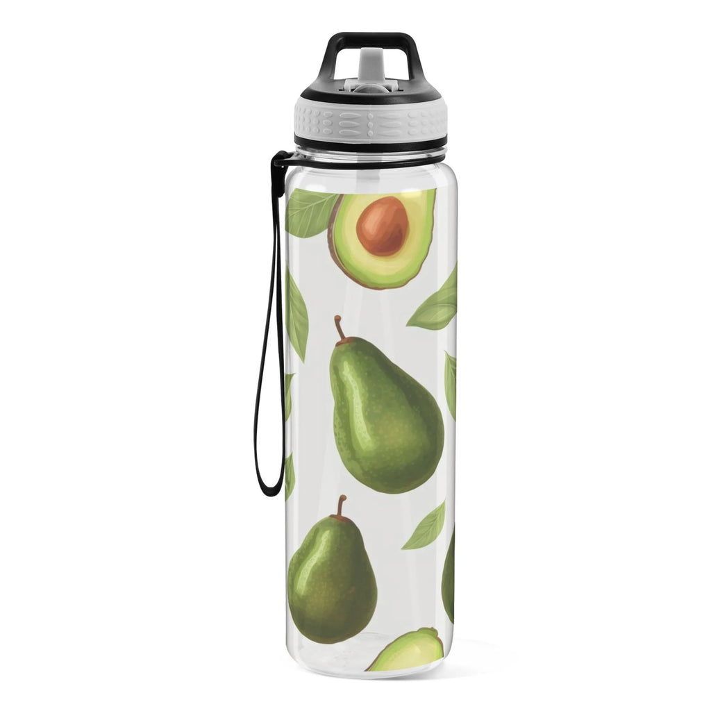 32oz Tritan Clear Water Bottle with Straw M40541