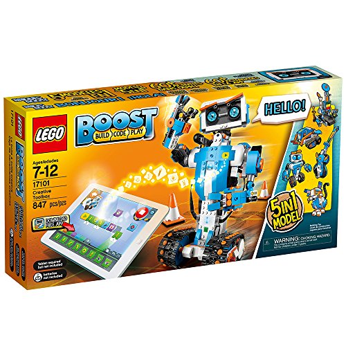 LEGO Boost Creative Toolbox 17101 Robot Building Set and Coding Kit (847 Pieces) B1327