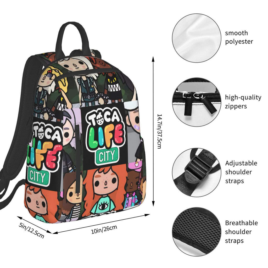 Cartoon Lightweight Backpack W199