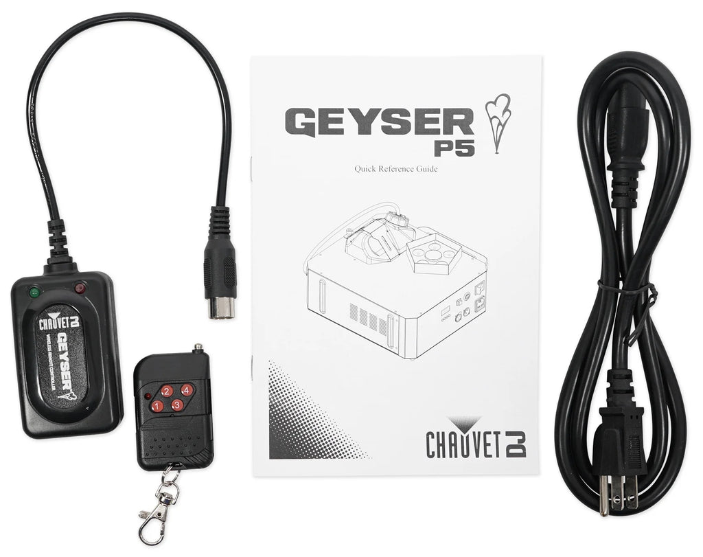 Fog Machine Fogger with Remote and DMX Cable K503077