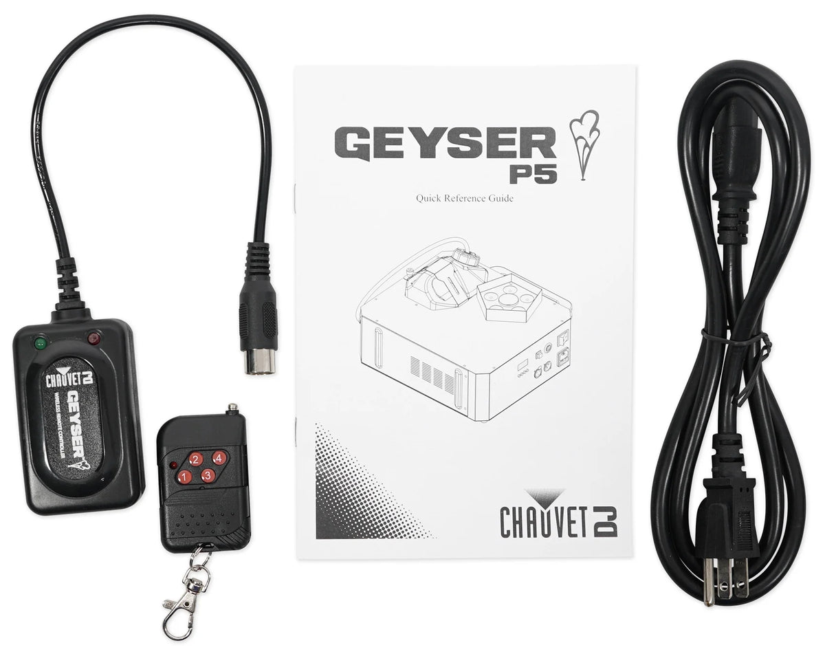 Fog Machine Fogger with Remote and DMX Cable K503077
