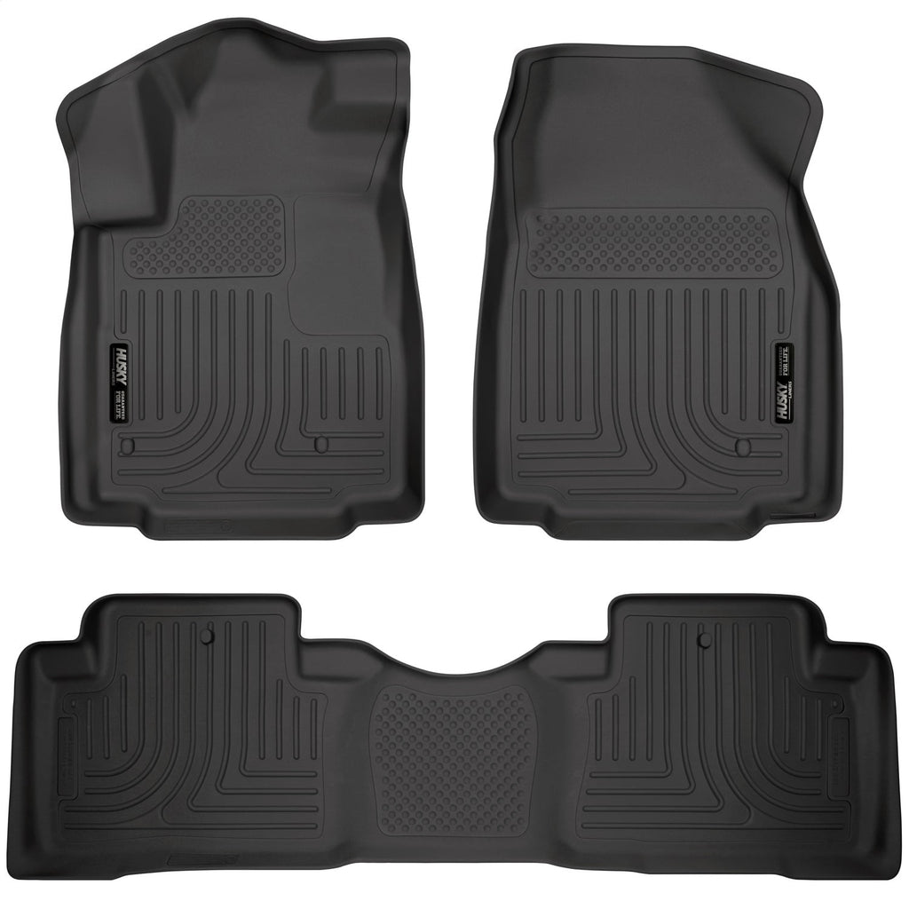 Black Front & 2nd Seat Floor Liners L59736