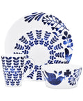 4-Piece Place Setting Blue/White N211063