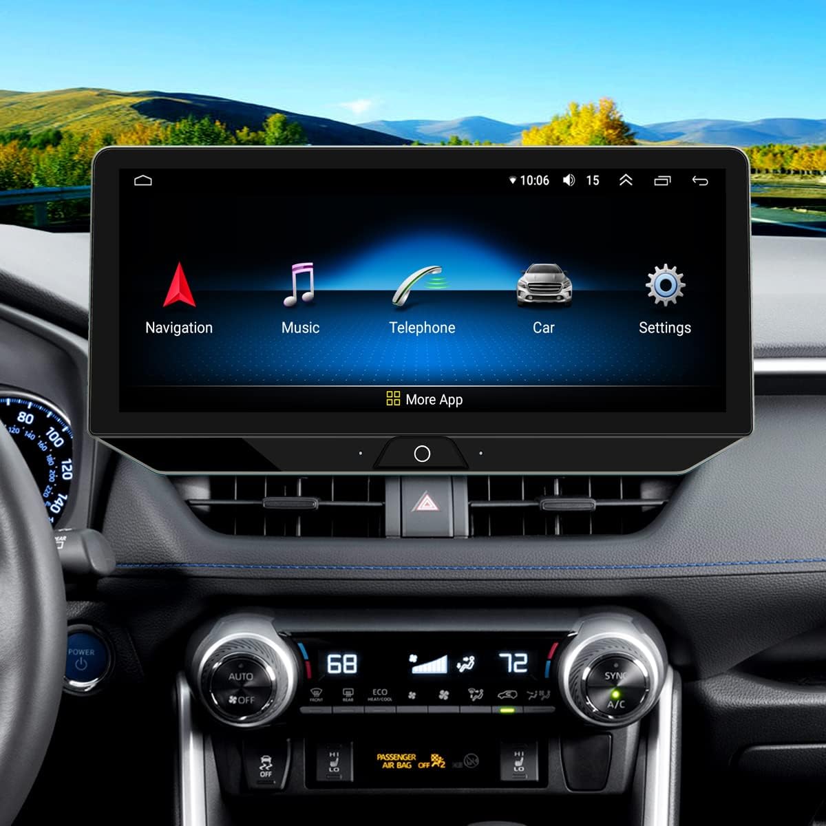 12.3inch Touch Screen Wireless Carplay Android Stereo M509