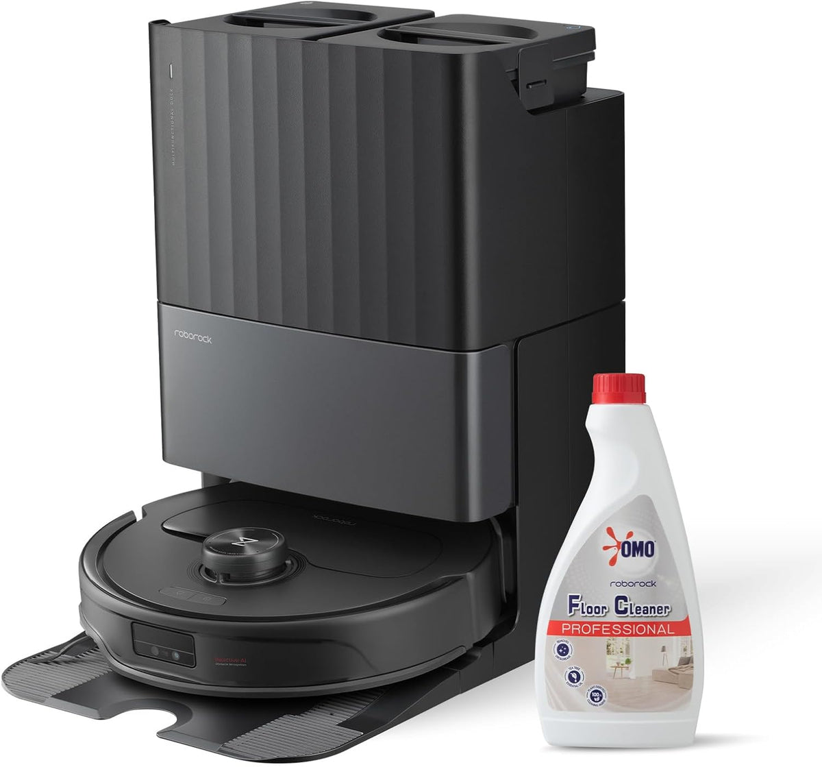 Robot Vacuum and Mop with Multi-Surface Floor Cleaning Solution T2882