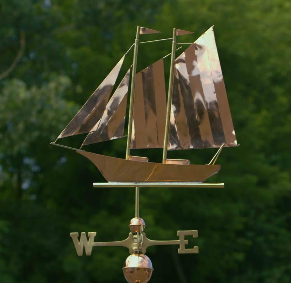 Polished Copper Weathervane T237