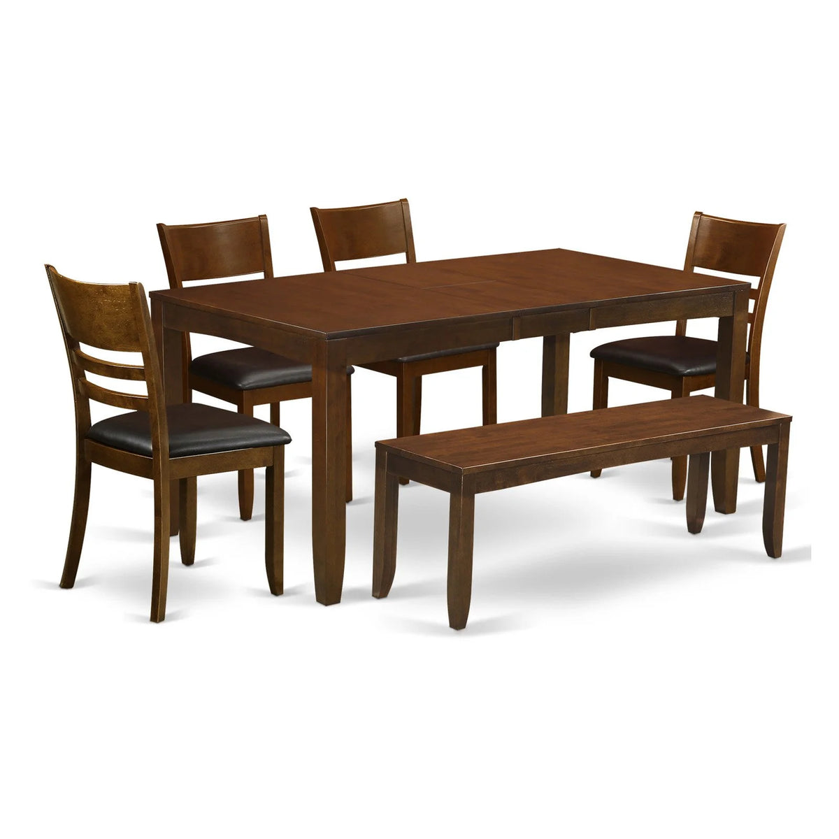 6 Piece Extension Dining Table Set E4205
