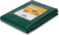 Silver Waterproof Poly Tarp, 12 by 16 Feet J714
