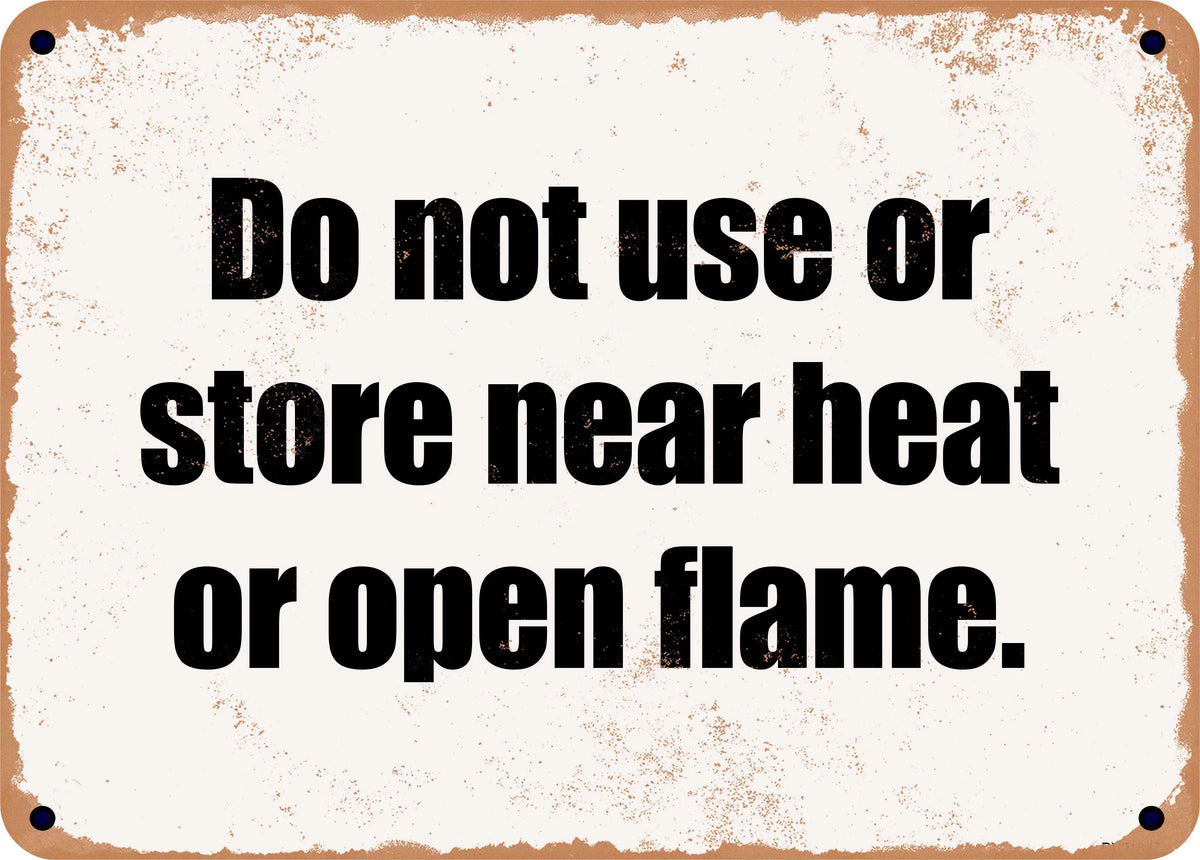 Metal Sign U381
