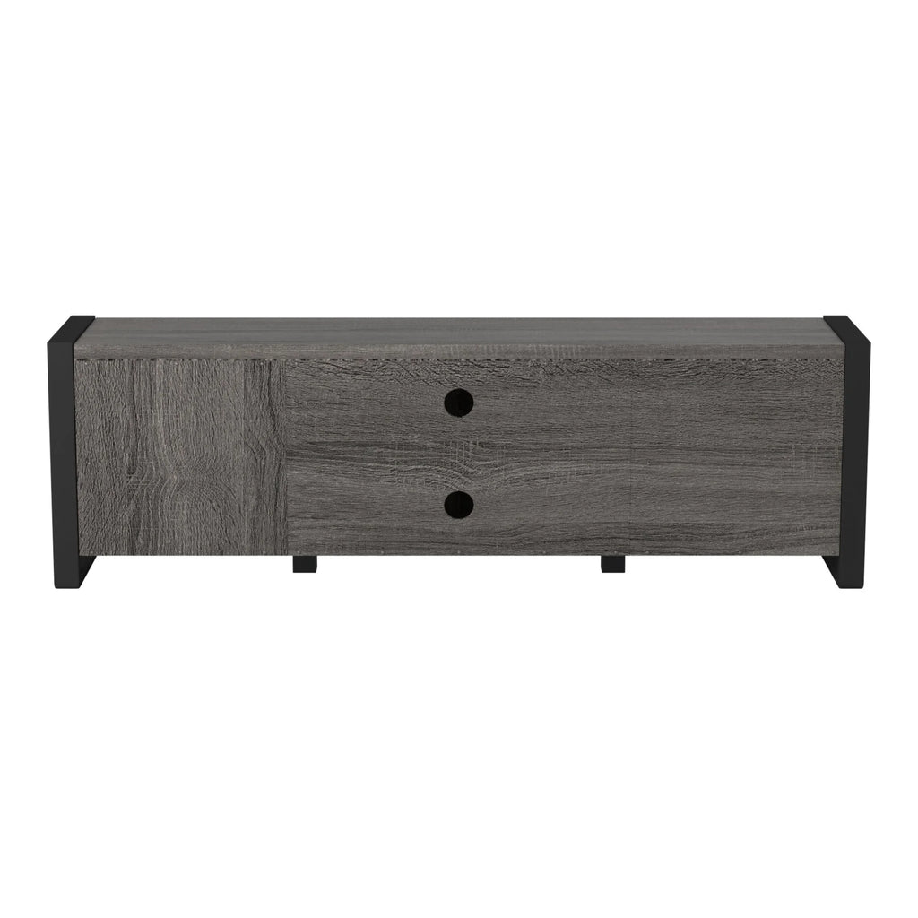 Metal and Wood TV Stand up to 78" Charcoal K4251
