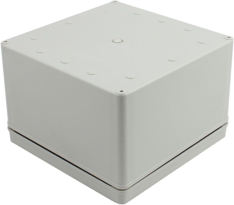 8x8x5.2 IP67 Dustproof Junction Box Gray Pack of 2 C8901