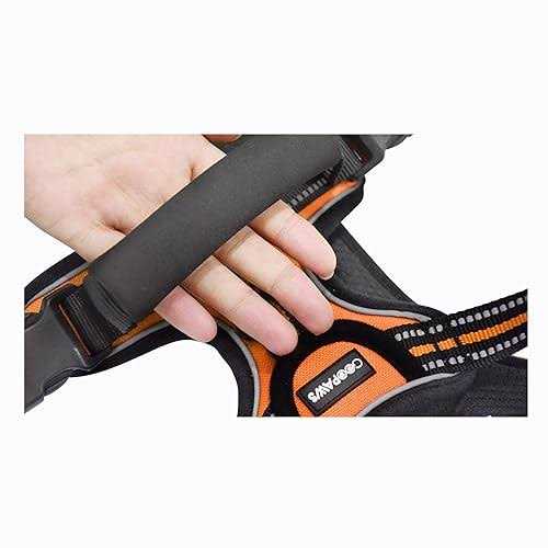 Padded Reflective Dog Harness J4800