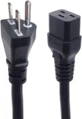 NEMA 6-15P to IEC C19 Power Extension Cord, 6ft K739