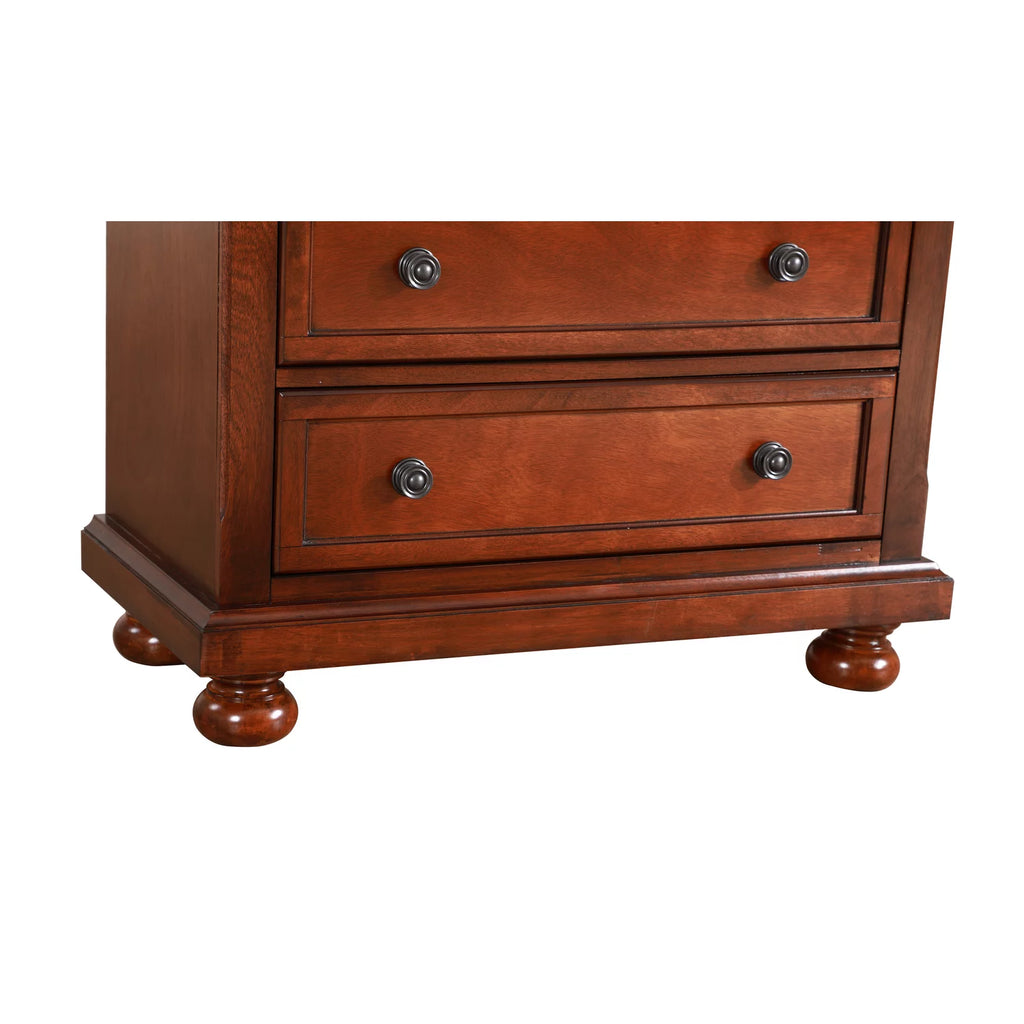 Cherry 5 Drawer Chest L28187