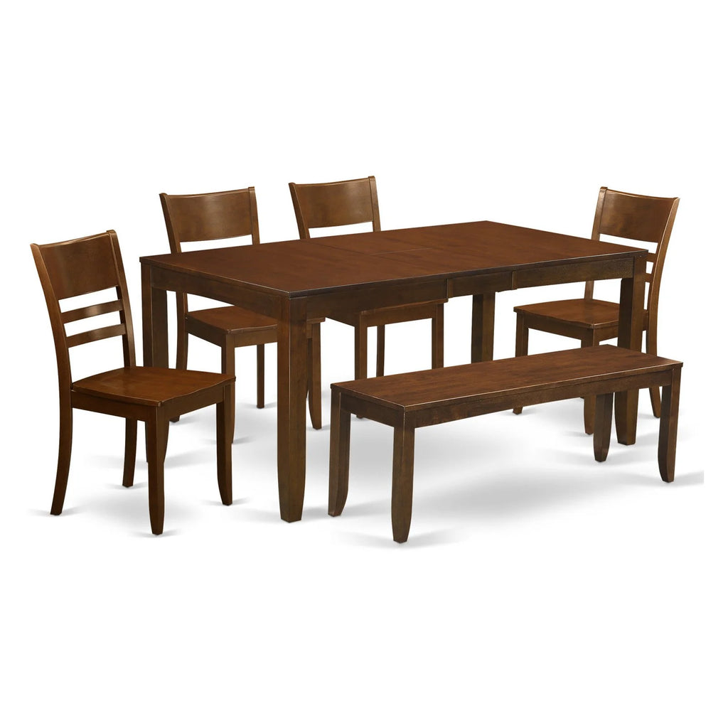 6 Piece Extension Dining Table Set E4205