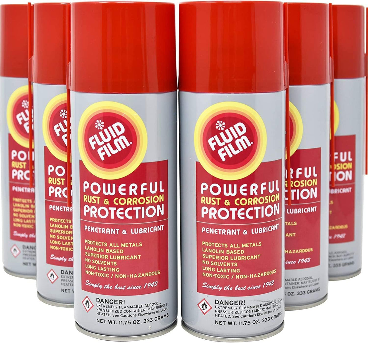 11.75 Oz Aerosol Spray Metal Lubricant (Pack of 6) N818613