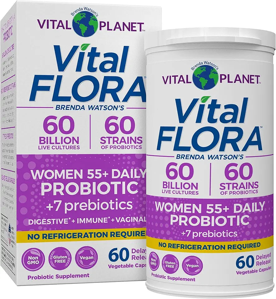 Women Over 55 Daily Probiotic 60 Billion CFU 60 Capsules F786336