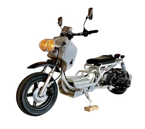 50cc Stretched Scooter Automatic Transmission Wide 205/30-12 Rear Tire Street Legal Moped V574457
