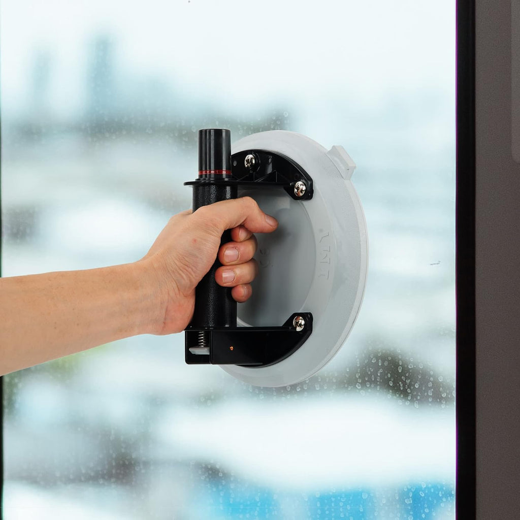 2 Pack 8 Glass Suction Cup with Metal Handle and Pump K8826