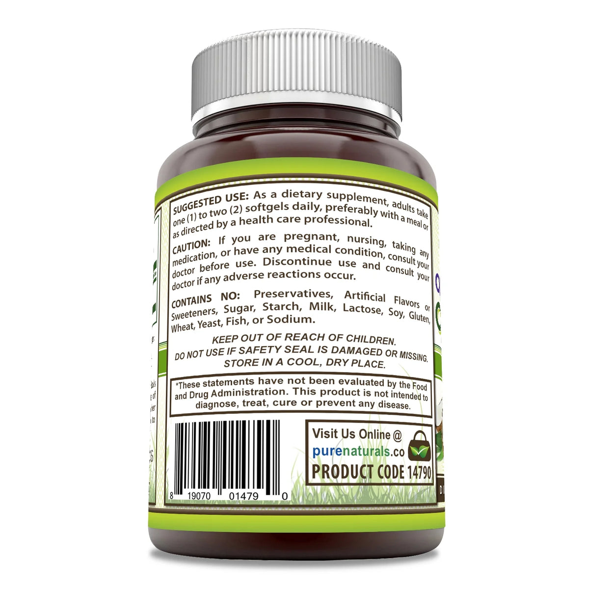 Extra Virgin Coconut Oil 1000mg 360 Softgels Supplement N529013