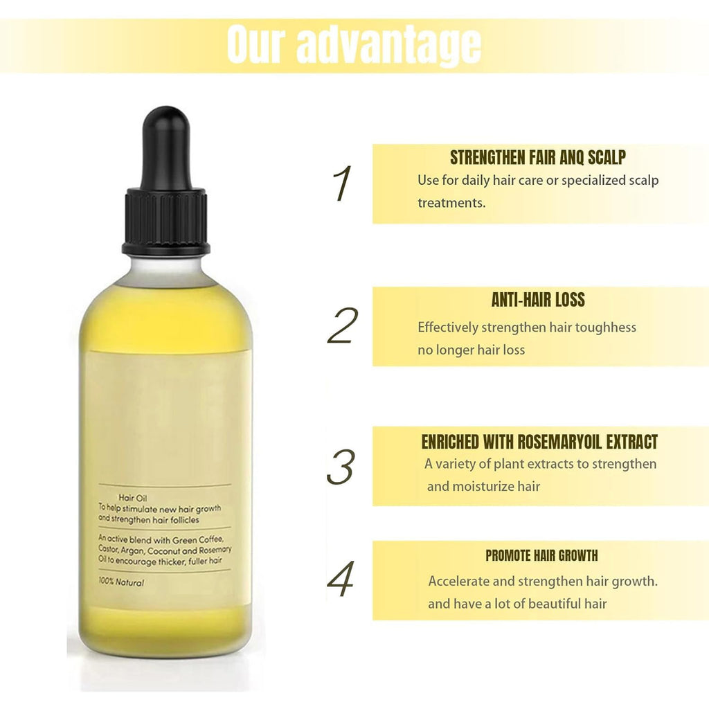 2 Oz Hair Growth Oil with Rosemary and Parsley Seed X897