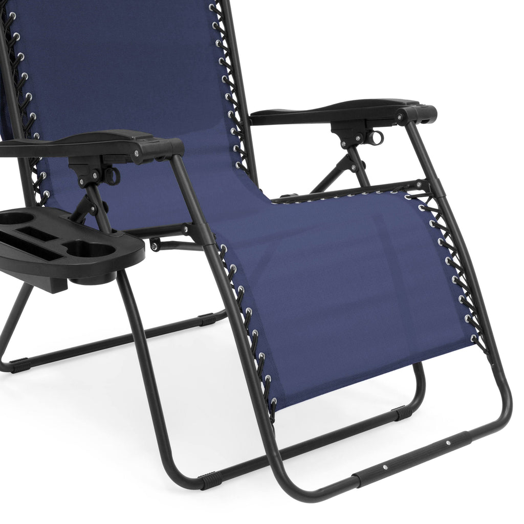Oversized Zero Gravity Chair with Canopy Cup Holder E970763