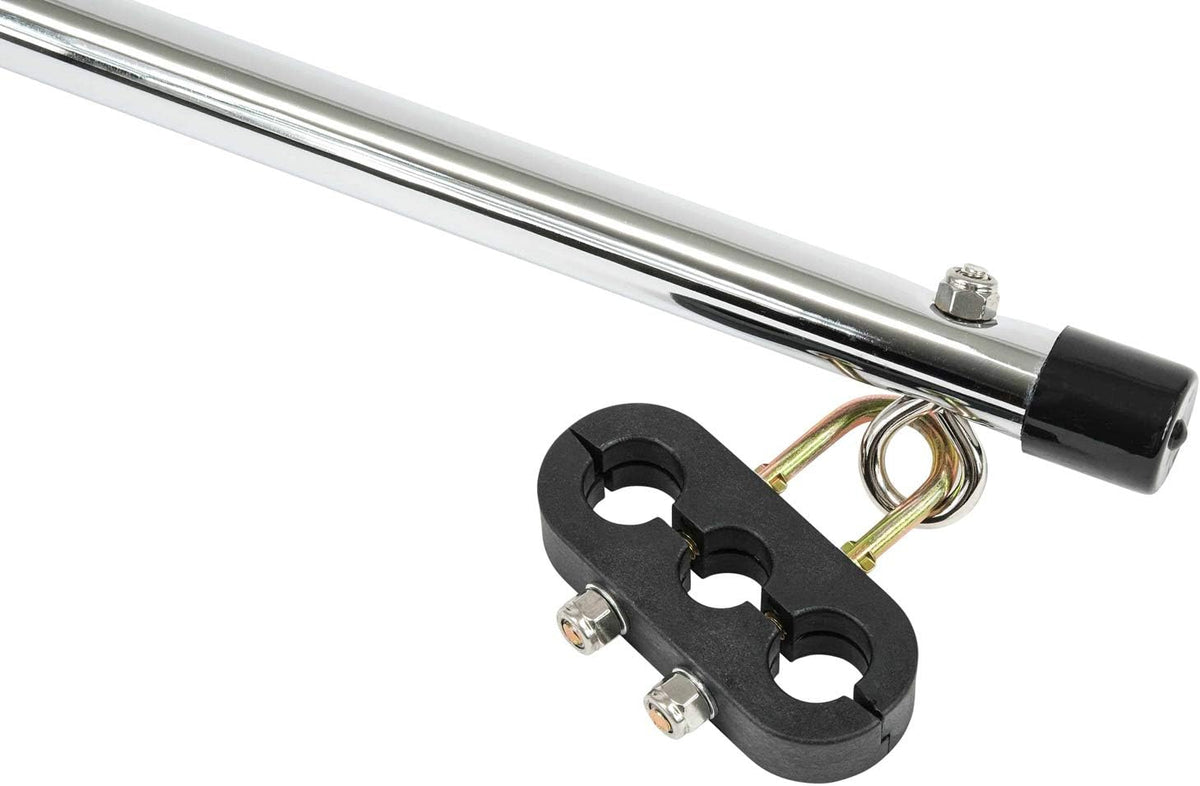 40" Chrome Flex Stick Pack of 2 B904639