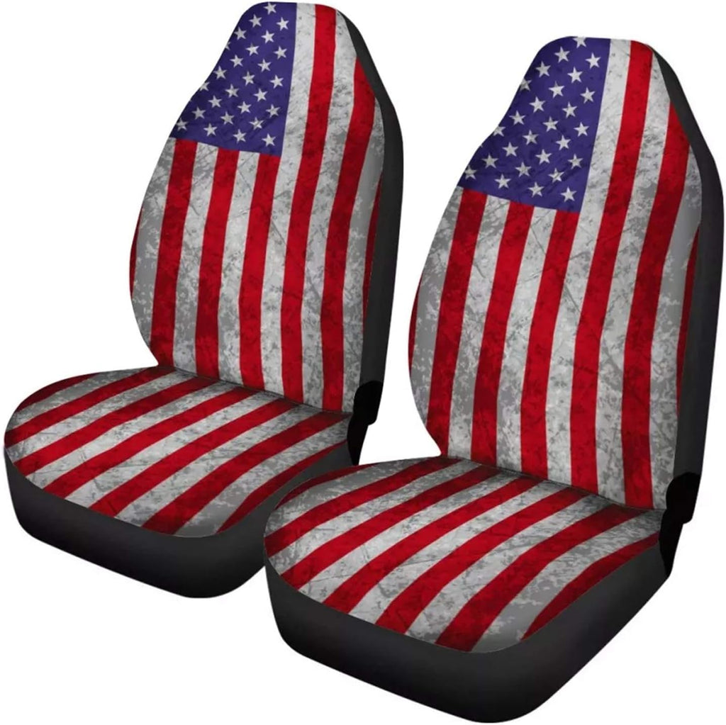 Leopard Print Car Seat Covers, Pack of 2 V121791