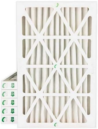 16x25x4 MERV 10 Pleated Air Filters, Box of 3 K654539