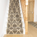 32 Foot Trellis Tweed Stair Carpet Runner Z46491