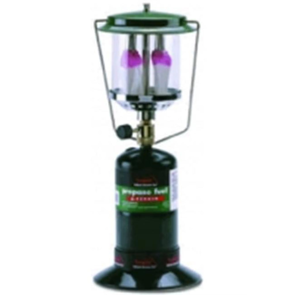 Black Double Mantle Propane Lantern F8498
