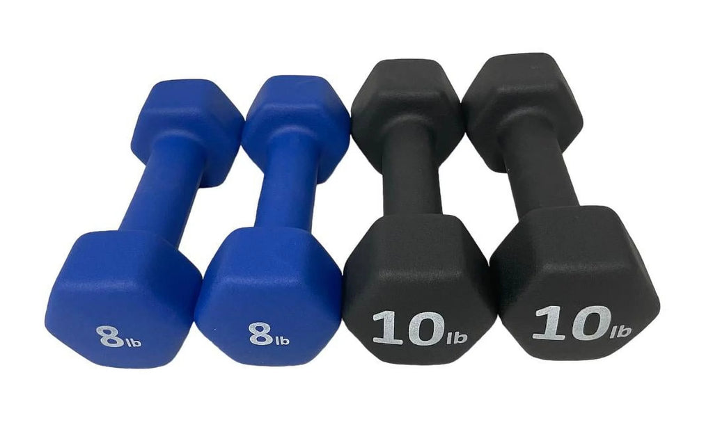Neoprene 5 Lbs. Hex Dumbbells Set of 2 Z6908