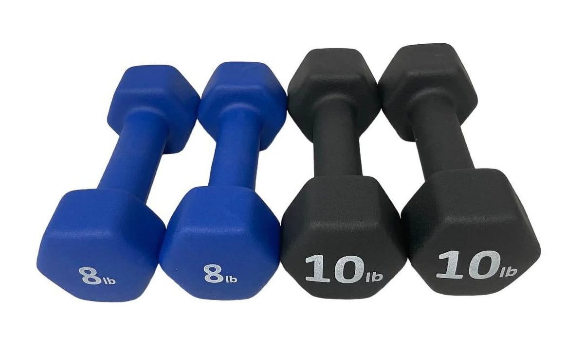 Neoprene 5 Lbs. Hex Dumbbells Set of 2 Z6908
