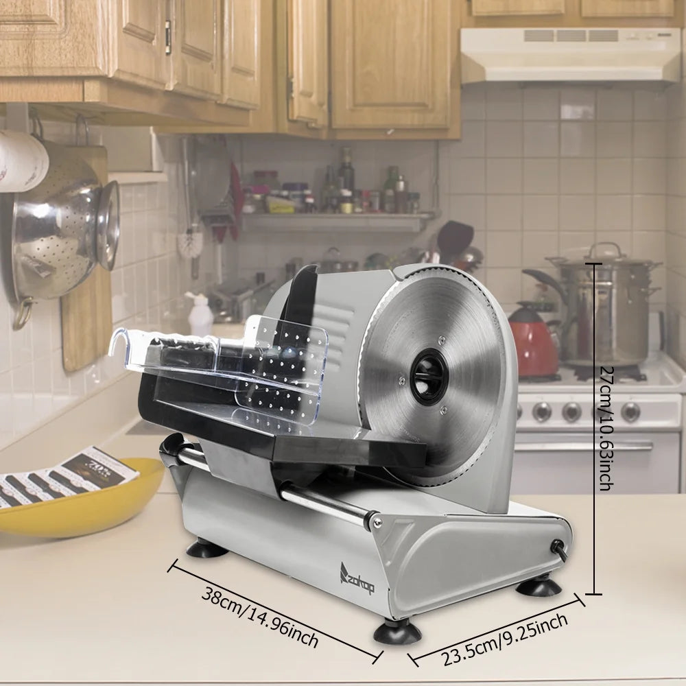 Semi-automatic Gear Cutter Vegetable Slicer, Electric Meat Slicer M64006