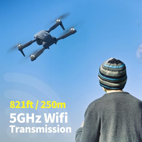Foldable Drone with 2 Cameras 1080P HD I696